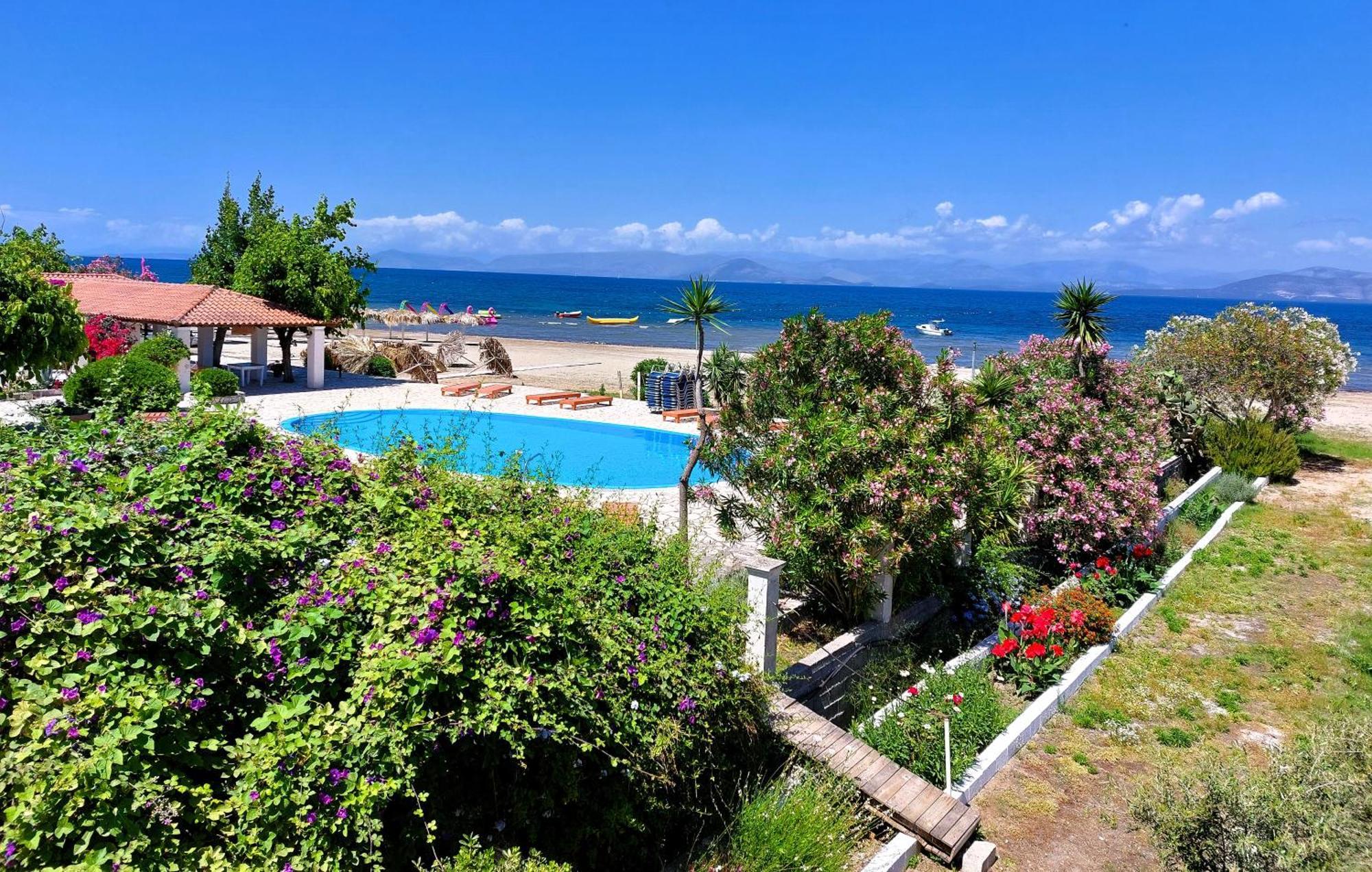 Cavos Sunrise Beach Apartments Kávos Exterior foto